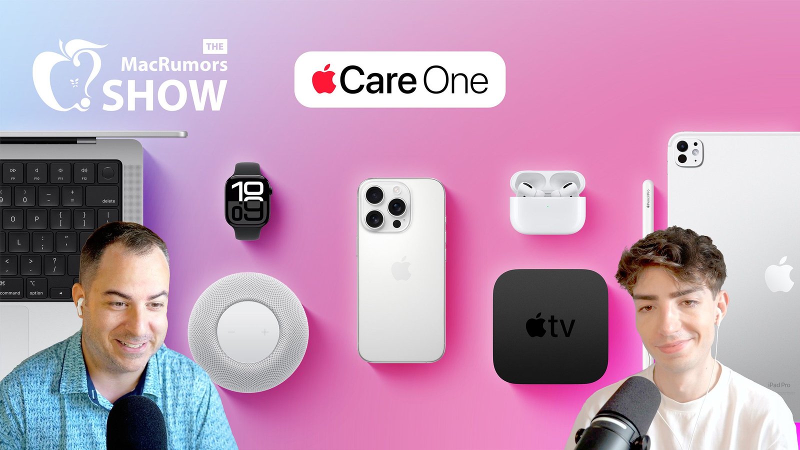 The Macrumors Show: AppleCare One announced and carplay Ultra automakers