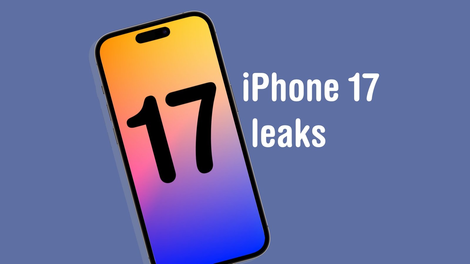 iPhone 17 and 17 Air may lack ProMotion display features
